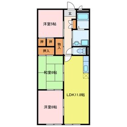 アブニールの物件間取画像